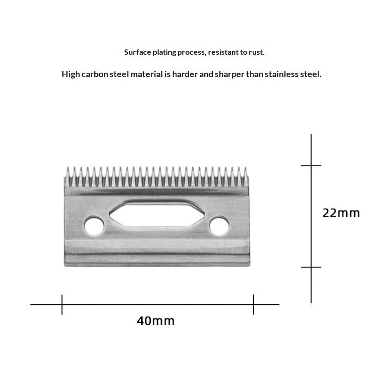 LP19 Hair Clipper Blade Replacement Set - 2pcs