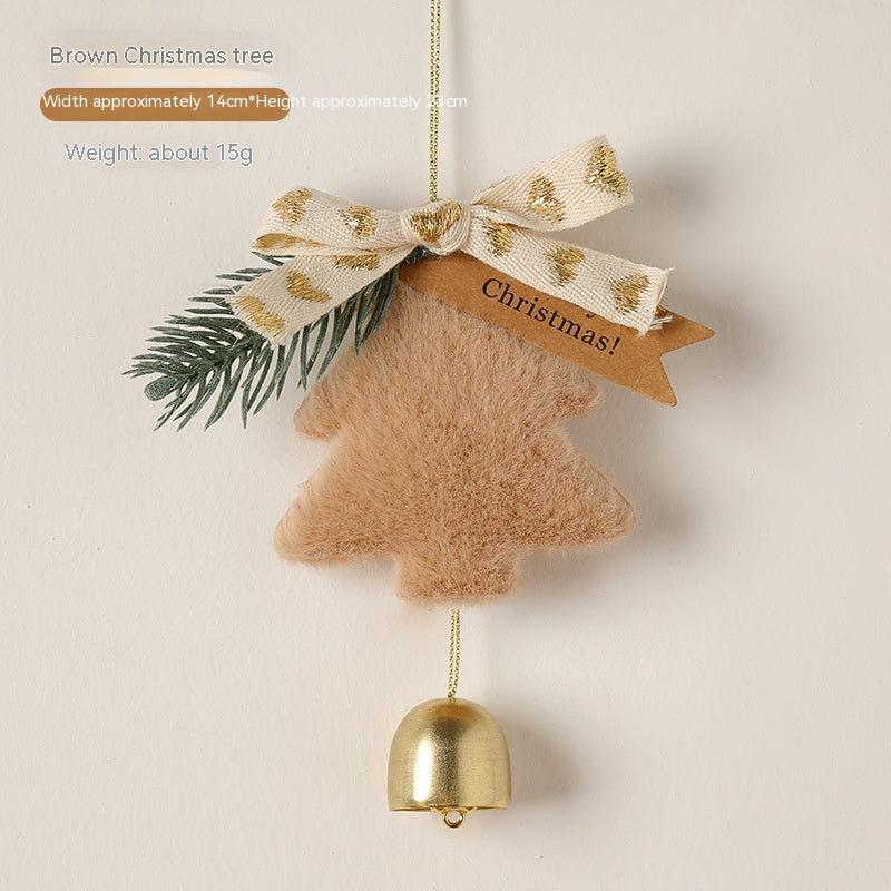 Nordic Style Christmas Decoration Pendant for Vehicles - Festive Holiday Ornaments