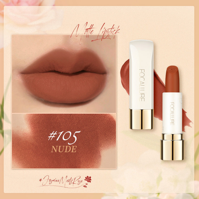 Matte Waterproof Lipstick - Long Lasting Moisturizing Lip Color