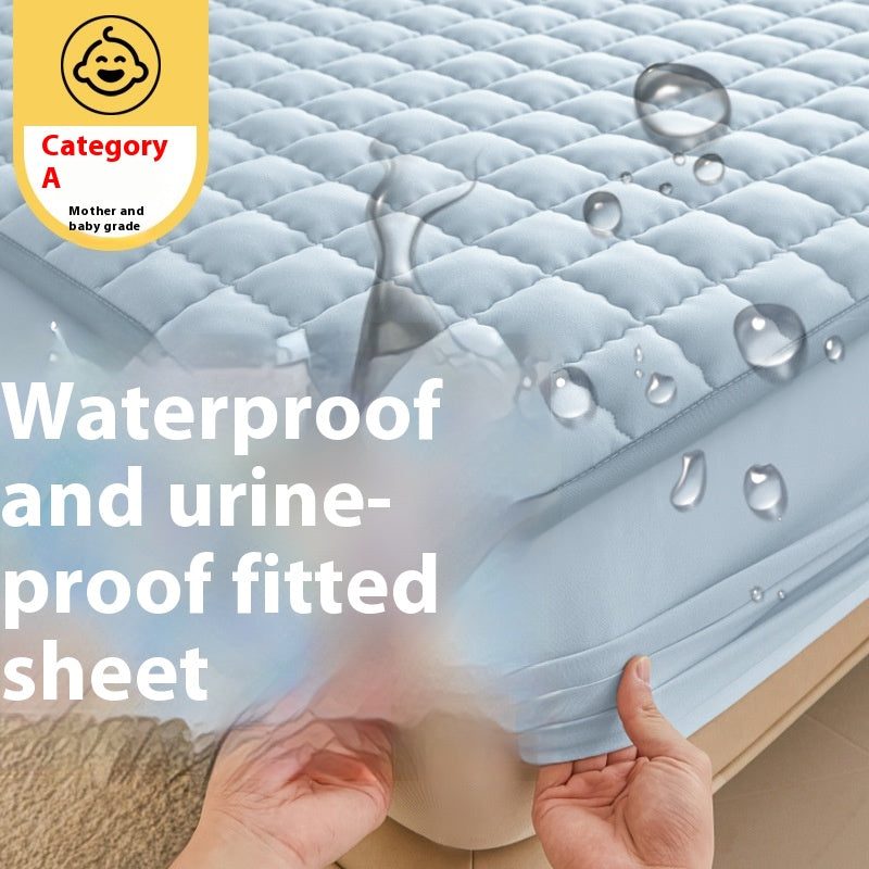 Waterproof Fitted Sheet for Child and Maternal Use - Leakproof, Bed Protection