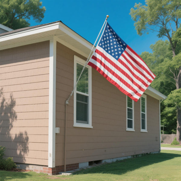 2-Pack 2x3 FT American Flag - Durable Nylon with Grommets