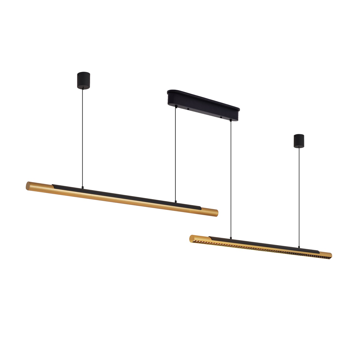 Modern Geometric 6-Light Chandelier - Stylish Metal Pendant Light Fixture