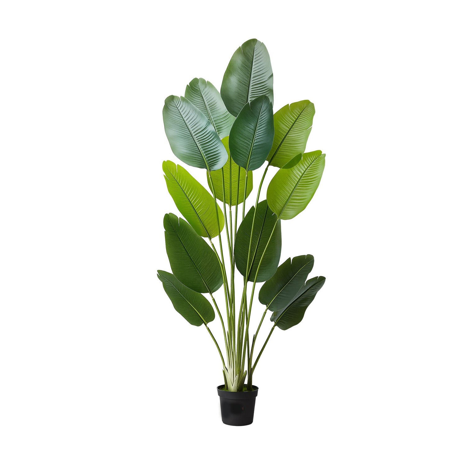 6ft Artificial Bird of Paradise Tree with Pot Indoor Outdoor Faux Plant