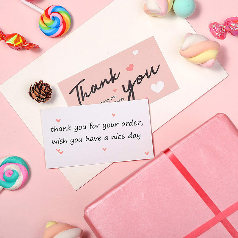 Gift Wrapping Stickers for Card Packaging - 50 Eco-Friendly Copper Labels