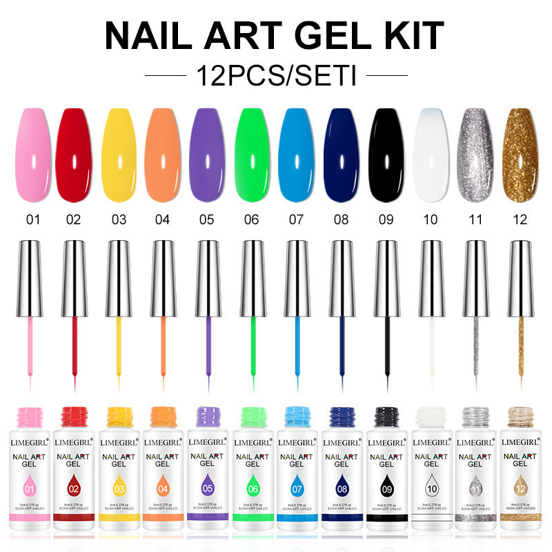 Nail Art Thread Glue - 8ML
