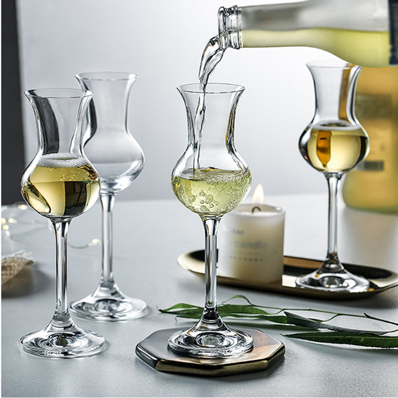 Crystal Whiskey Highball Glasses Set - Simple Modern Drinkware