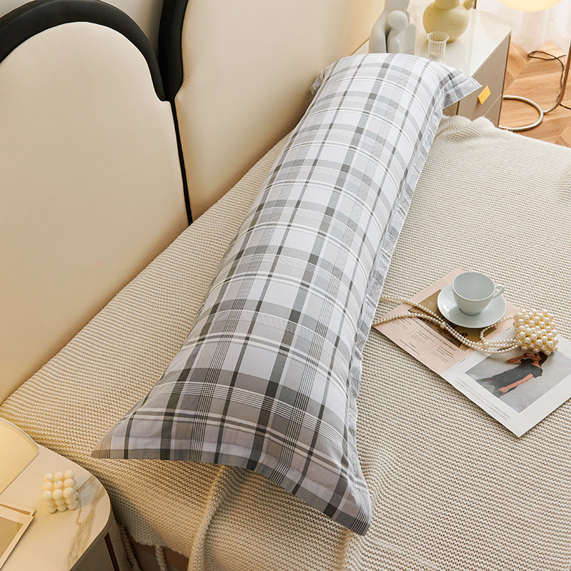 Double Cotton Pillowcase with Cartoon Prints - 48x120cm Home Textiles