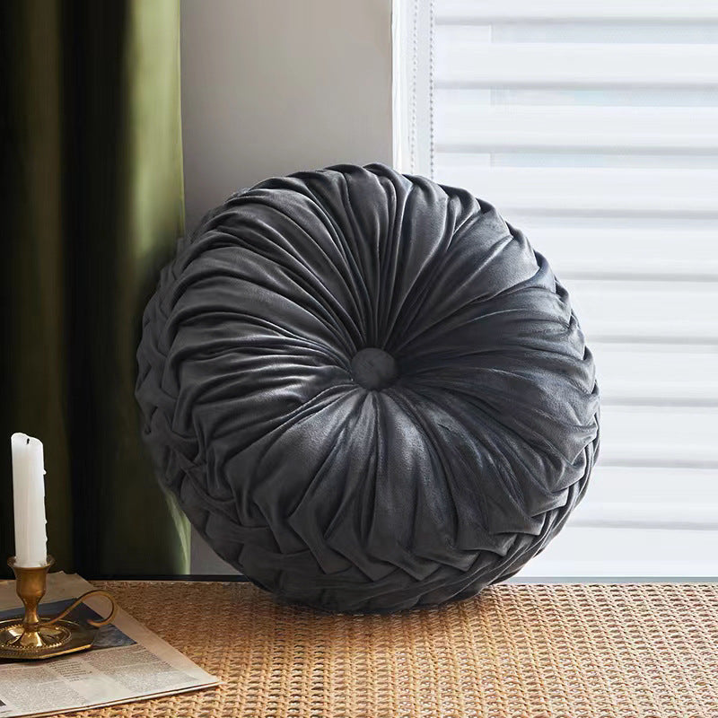Solid Color Velvet Throw Pillow Cover 38x38cm Sofa Cushion Home Decor