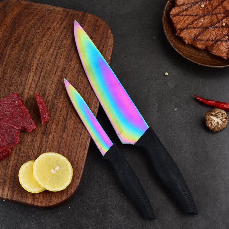 Stainless Steel Gift Knife Set - Modern Kitchen Cutlery