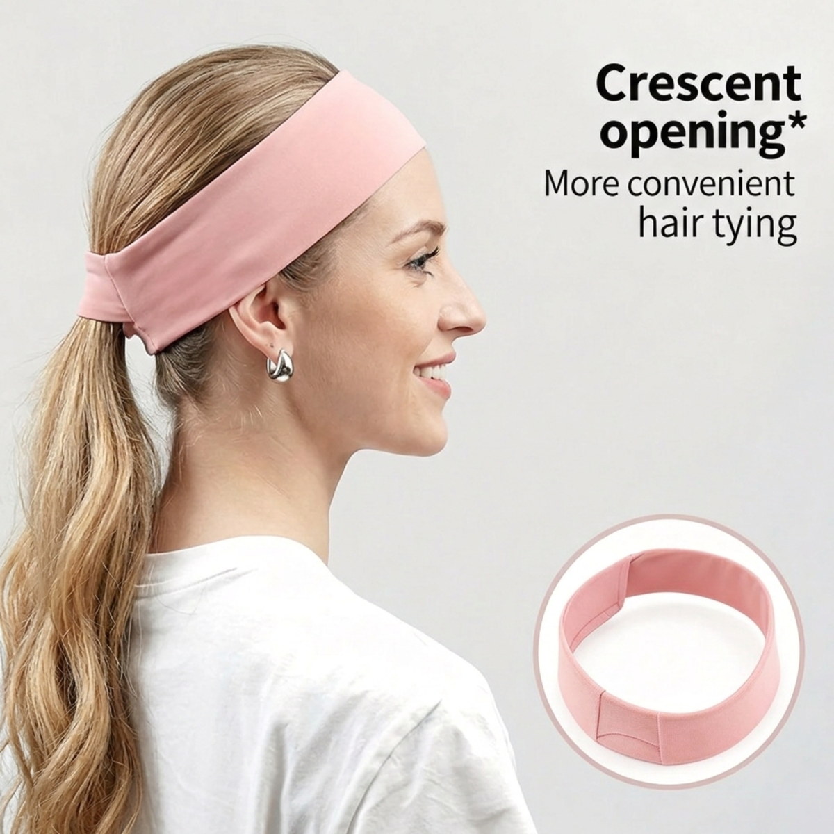 Athletic Headband for Men & Women, Sweat-Wicking Sports Headband