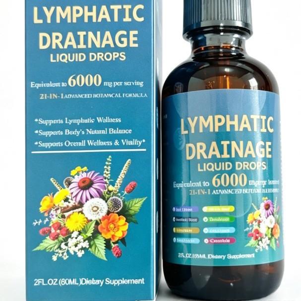 Lymphatic Drainage Drops 60ml Detox Support | All Variants