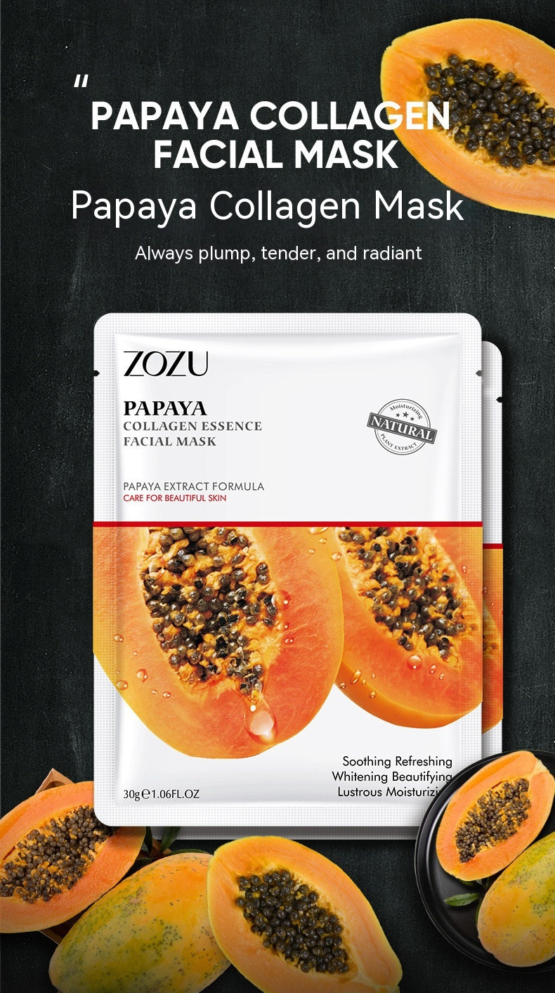 Fruit Flavor Hydrating Facial Mask for All Skin Types - Nourishing Skin Care