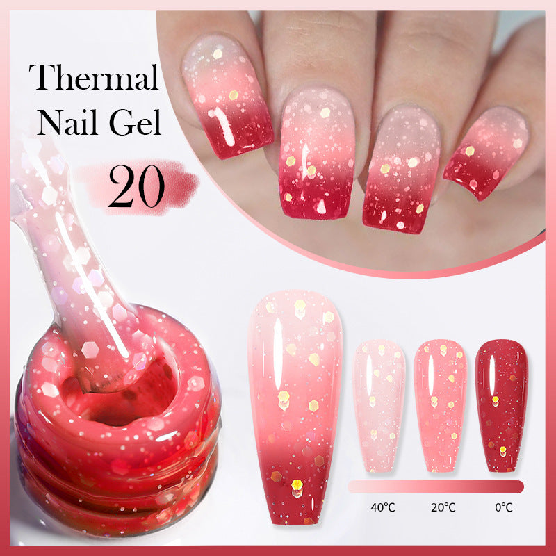Color Changing UV Nail Polish Kit with Gradient Effects - Multiple Colors