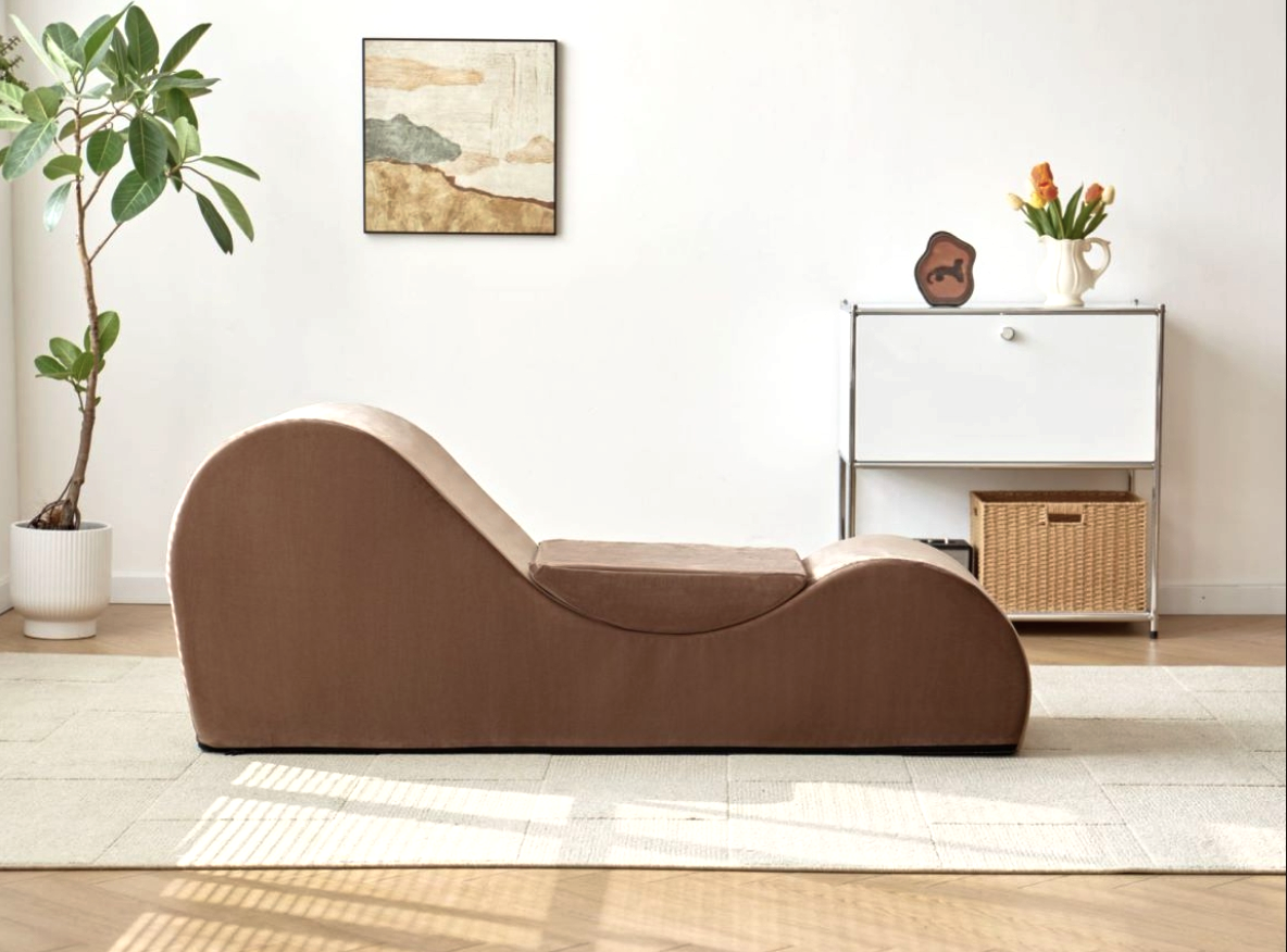 Solace Chaise Lounge Chair Relaxation, Ergonomic Design With Soft Yet