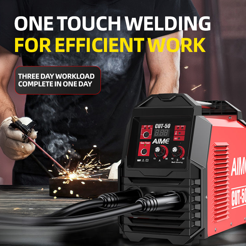 Portable Argon Arc Cutting Machine with LED Panel - 43A Plasma Cutter
