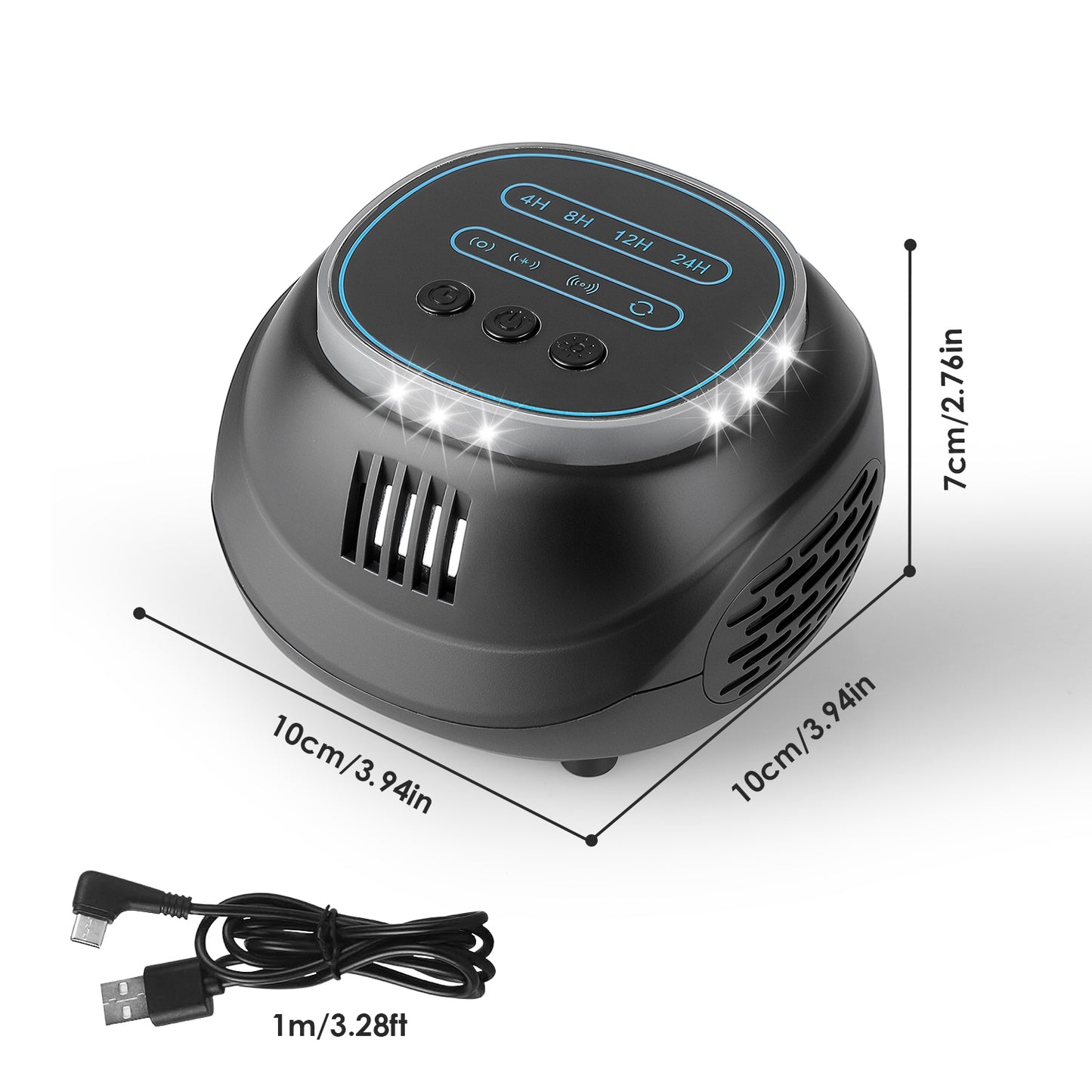 Ultrasonic Rodent Chaser with 4 Modes & Strobe Light - 1292 sq. ft. Coverage