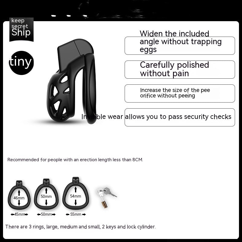 Sleepy Dragon Male Chastity Lock - Multiple Sizes, ABS Material