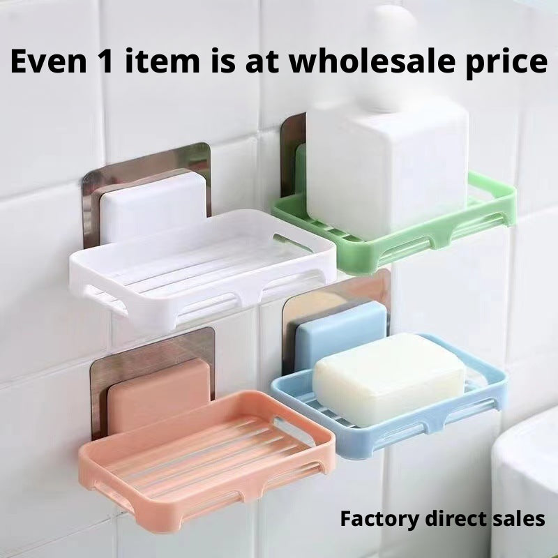 White Soap Box 12x8x3cm - Durable Soap Storage Container - 1 Piece