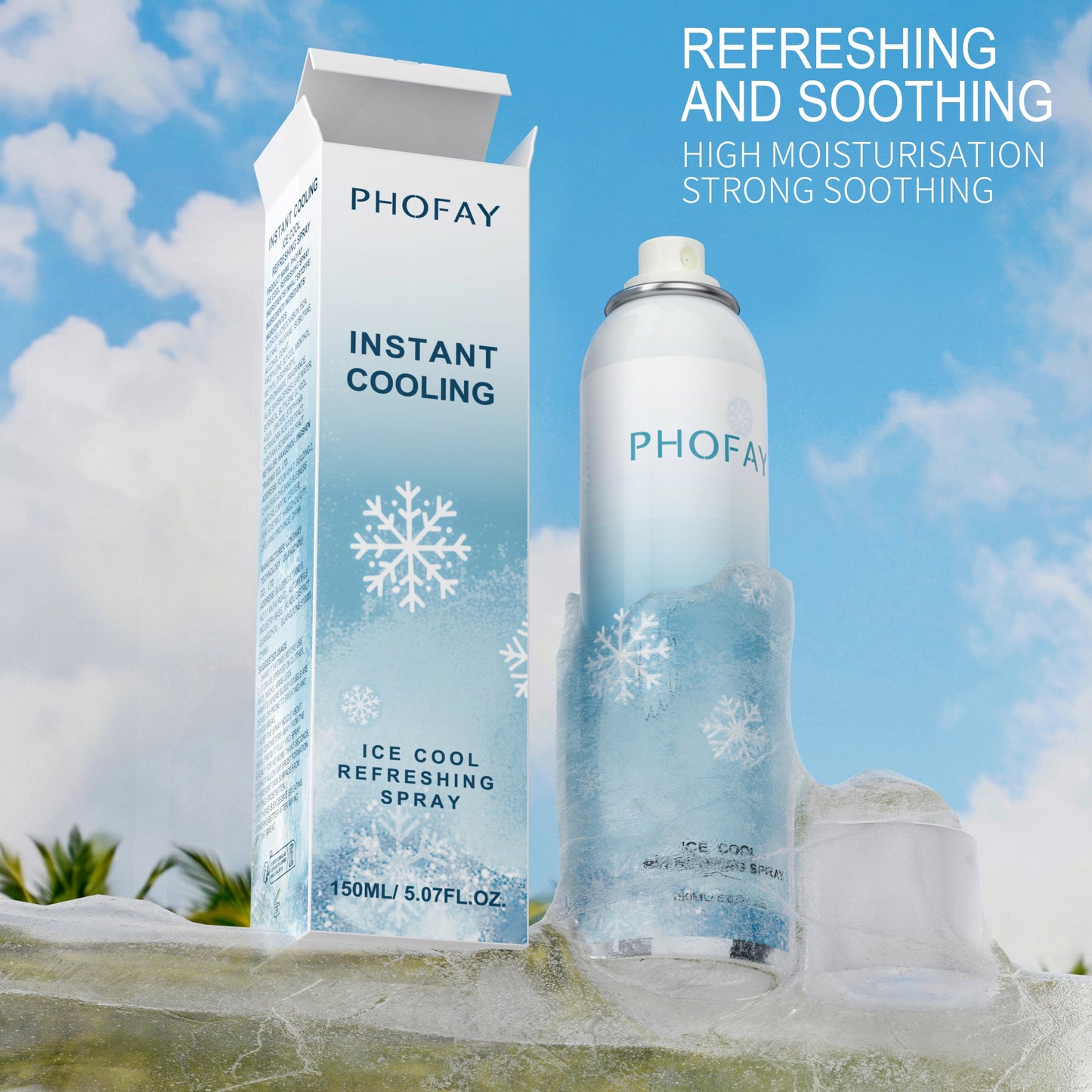 Professional Cold Spray for Sports Injury and Muscle Relief