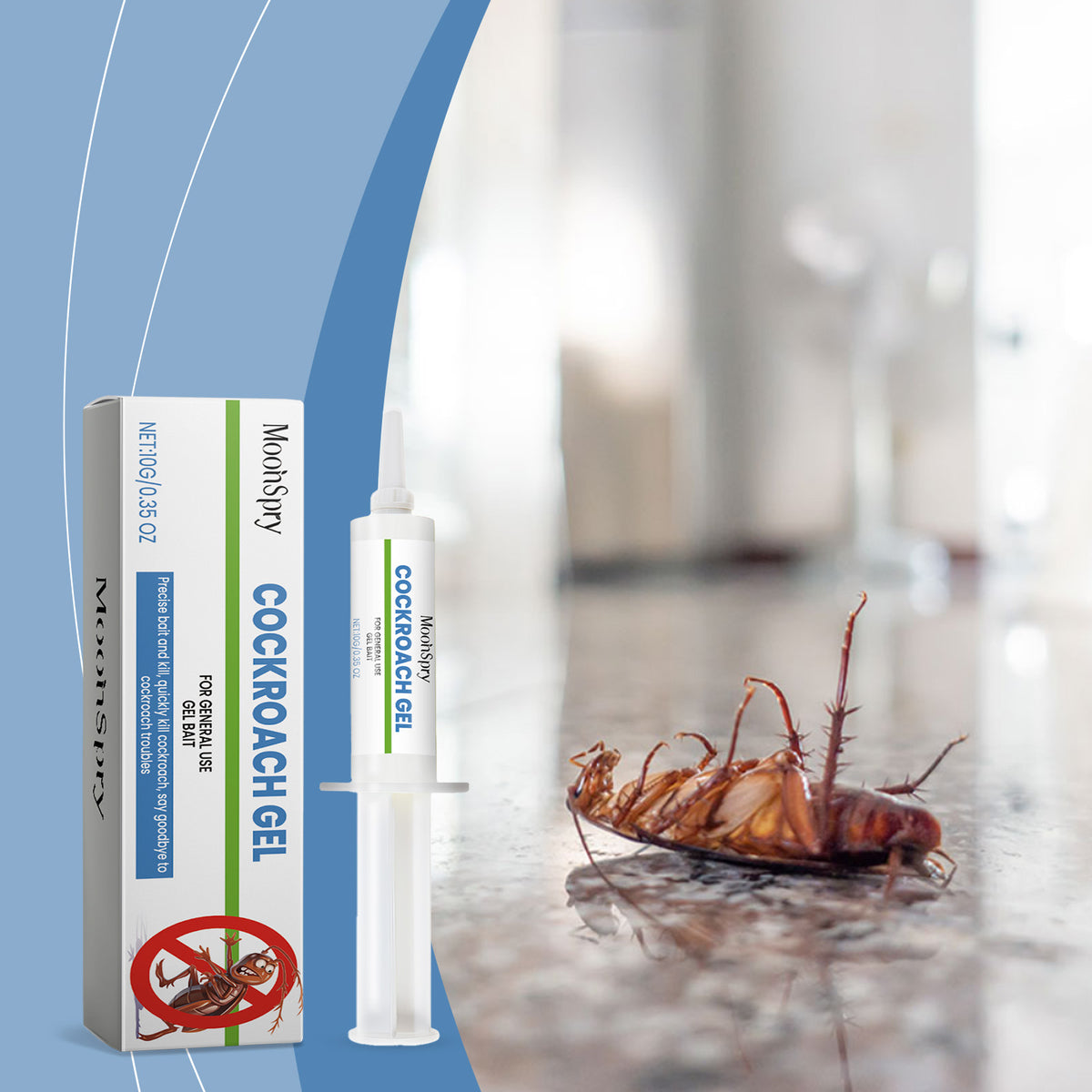 Cockroach Bait Gel 10g Insect Pest Control for Kitchen