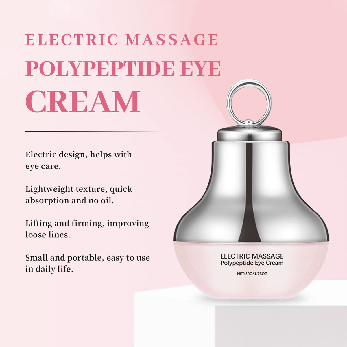 Electric Firming & Lifting Eye Cream - 50g Skin Care for Eye Area
