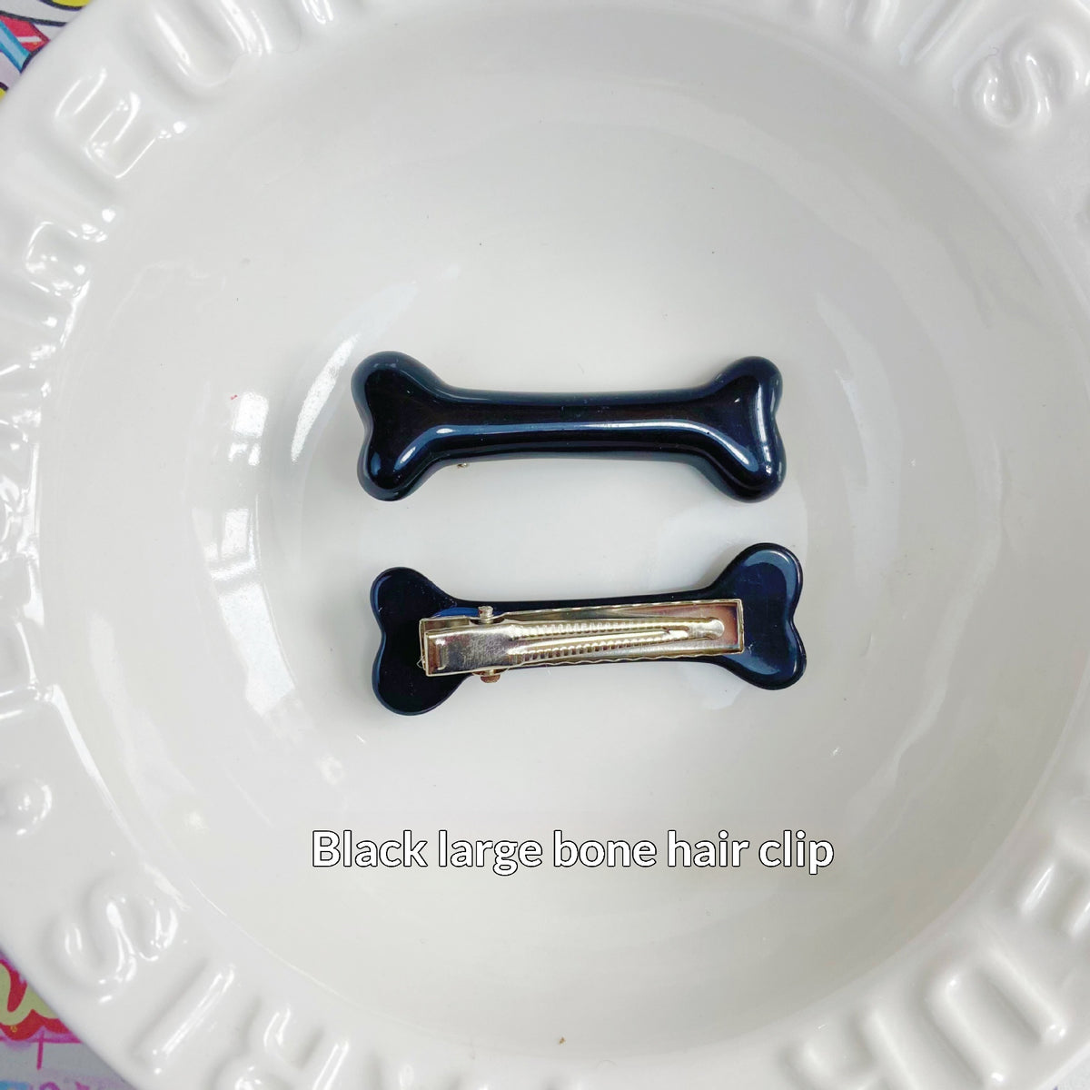 Women’s Cute Artificial Bone Hair Clip - Trendy Y2K Hair Accessories for Women
