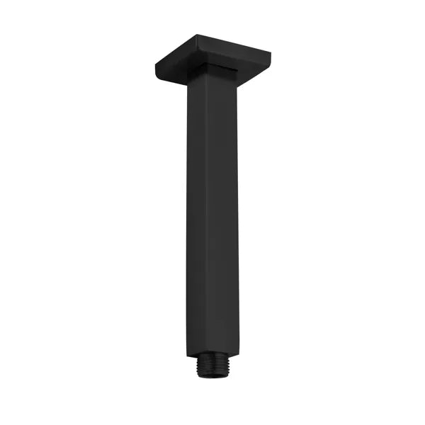 Rain Shower Arm with Flange - 1/2 NPT Ceiling Mount Shower Extension