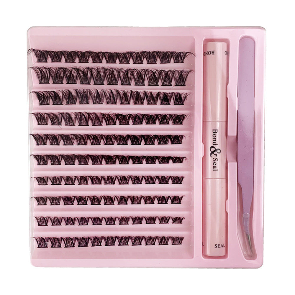 Self-Grafting Single Cluster False Eyelash Set - Multiple Variants for Makeup