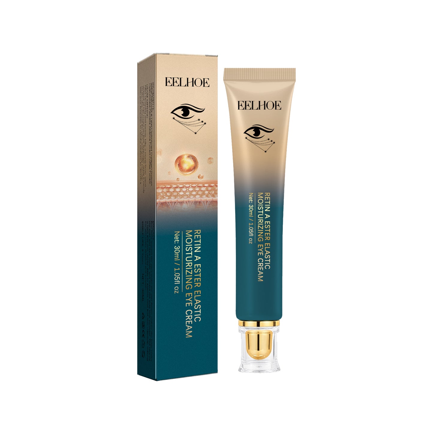 Hydrating Retinol Eye Cream for Dark Circles and Fine Lines