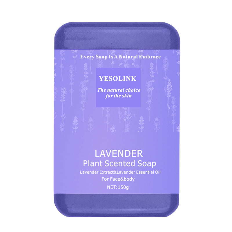 Lavender Essential Oil Soap 150g Natural Body Care Bar for Relaxation