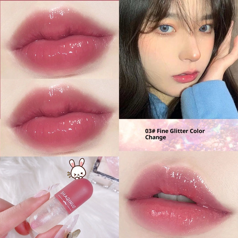 Color Changing Lip Gloss Set - Moisturizing Nourishing Lip Lacquer - 3 Sets 4g