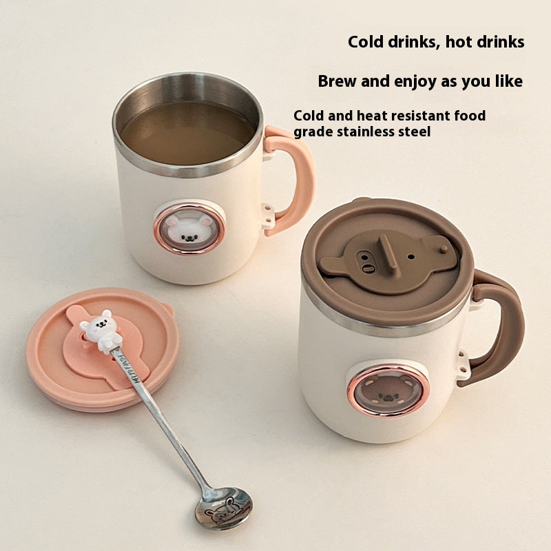 Foldable Stainless Steel Travel Water Cup for Couples - Drink On The Go