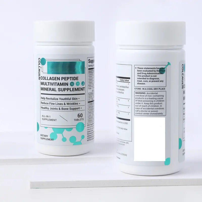 Collagen Compressed Compound Tablets - 60 Count