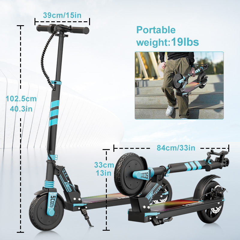 Kids Electric Scooter - Lightweight, Safe & Fun Ride