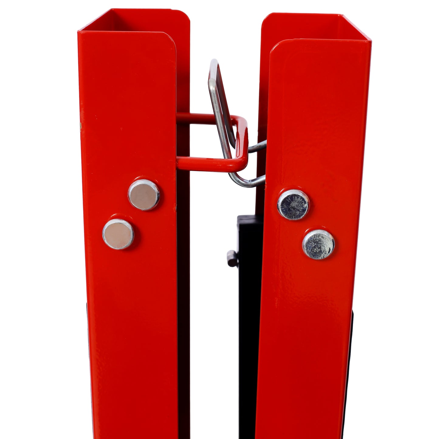 Set of 2 Heavy-Duty Wooden Sawhorse Frames with Foldable Design