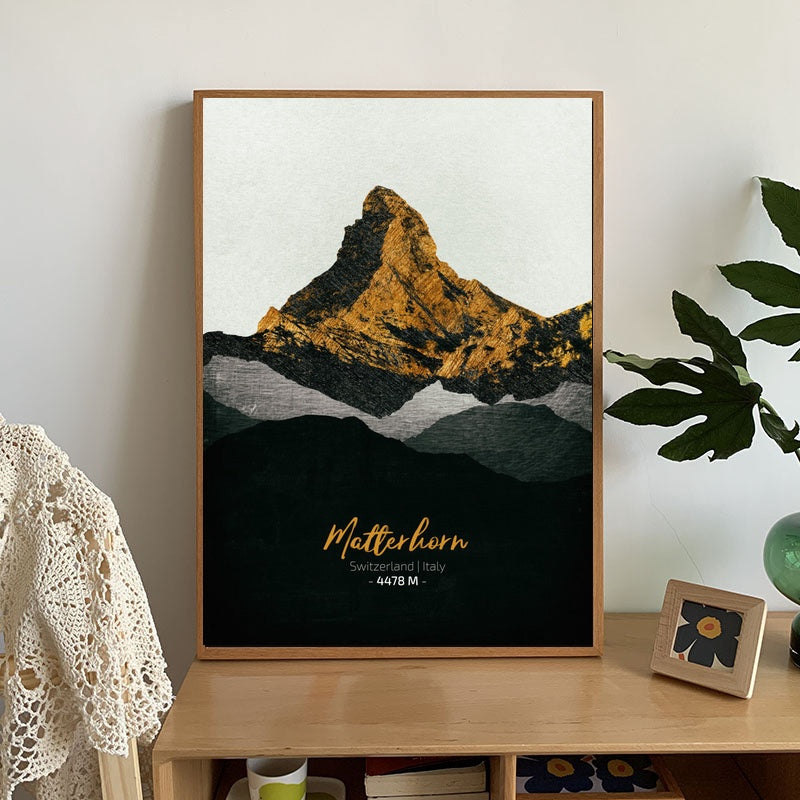 Abstract Wall Art Poster Canvas Print for Home Decor - Multiple Sizes & Styles