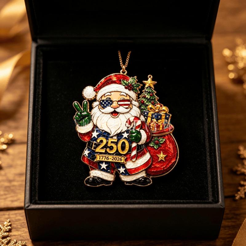 Christmas Tree Acrylic Craft Pendant - Holiday Home Decor Ornament