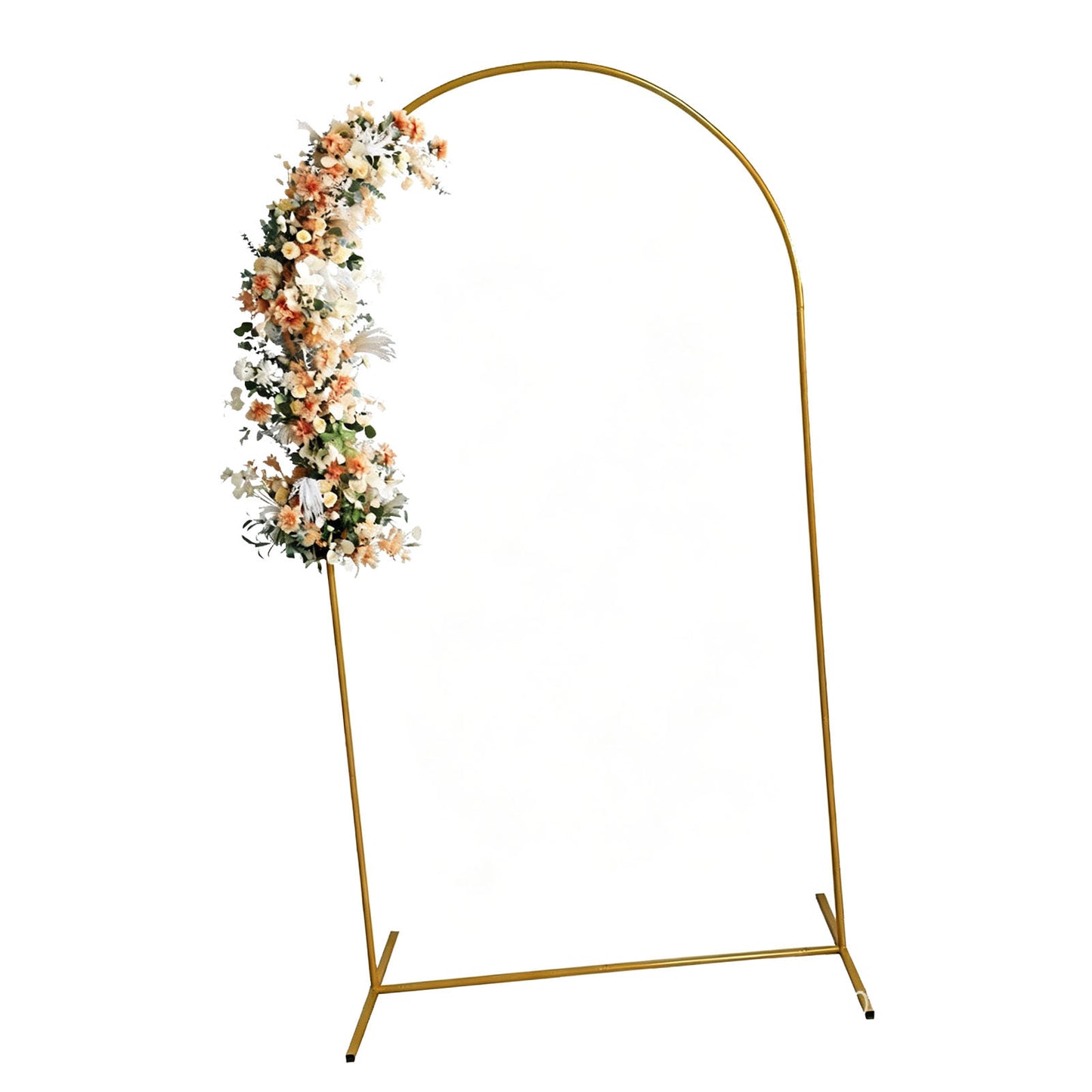 Metal Arch Kit - Gold Iron Support for Weddings & Events