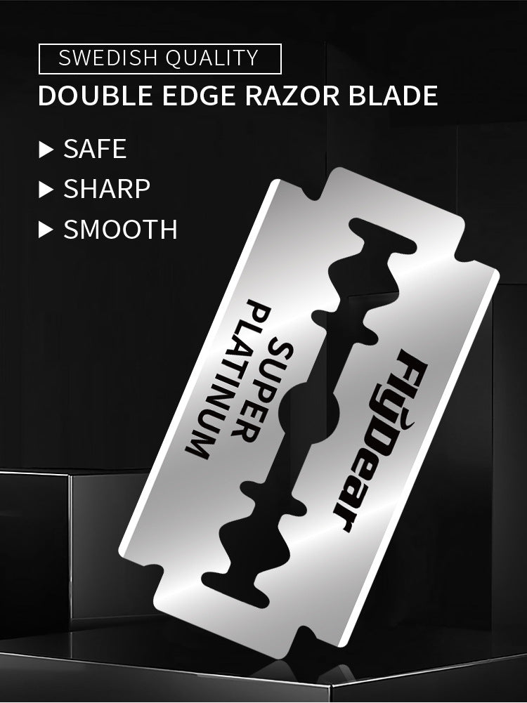 Stainless Steel Double Blade Razor - 100 Pieces