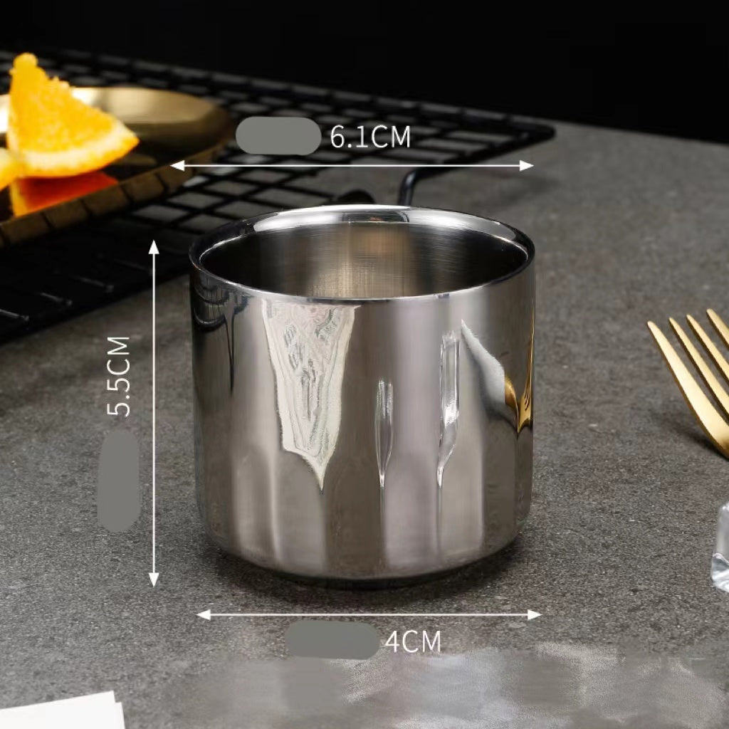 Stainless Steel Children's Water Cup with Double Layer Insulation - Multiple Colors