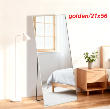 Rectangle Full Length Standing Mirror - Shatterproof Floor Mirror