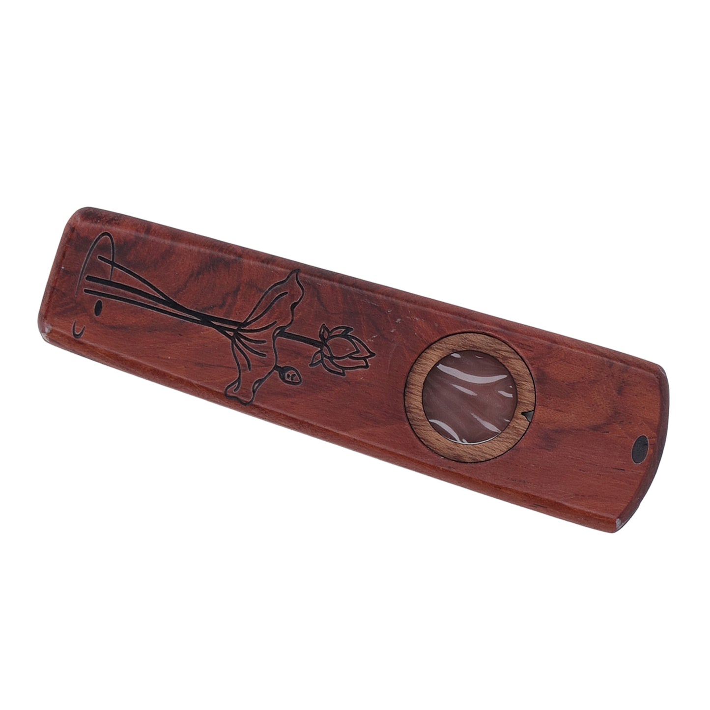 Wood Kazoo Wind Instrument - Easy Play for Guitar & Ukulele