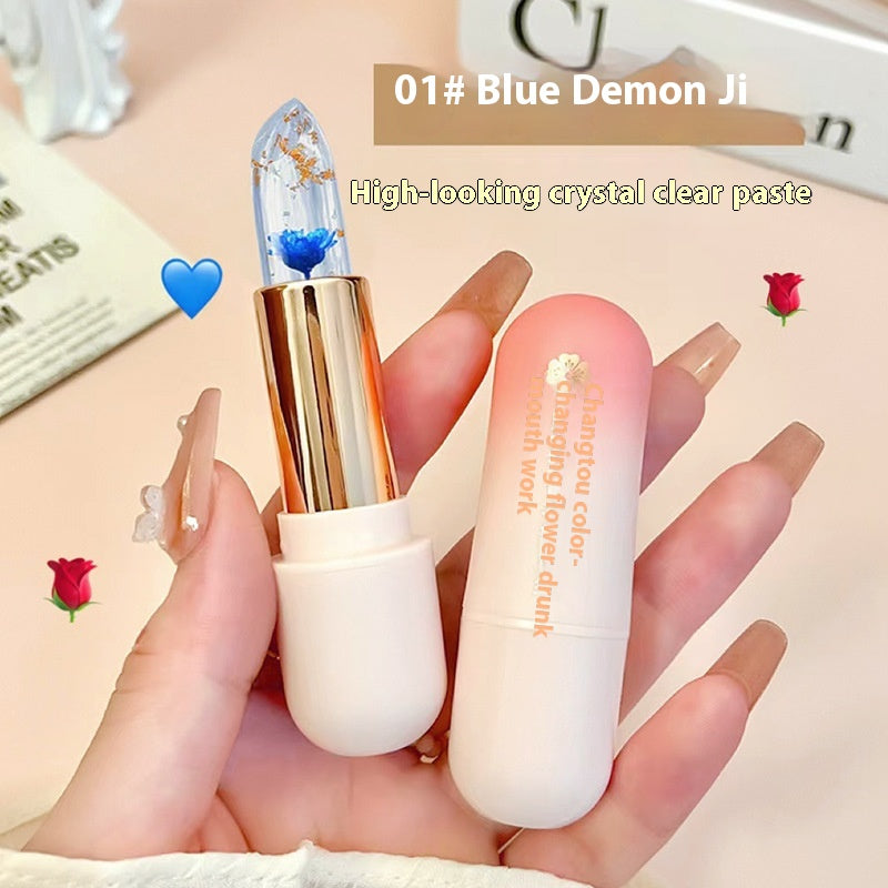 Moisturizing Lipstick with Lip Balm Function - Temperature Change Lip Color