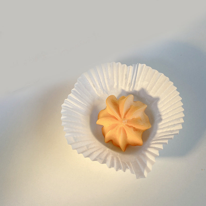 Women's Cookie & Biscuit Hairpin - Geometric Acrylic Hair Accessory