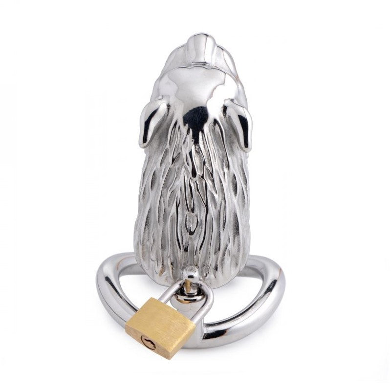 Metal Bird Cage Chastity Lock for Adult Wellness - Multiple Sizes and Set Options
