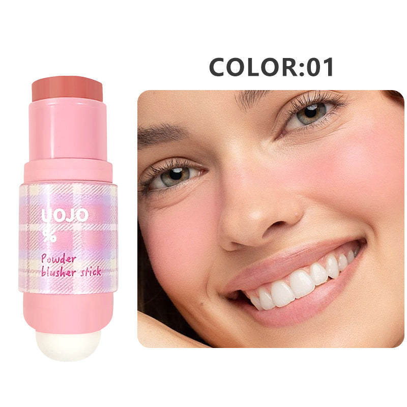 Waterproof Sweatproof Blush Stick - Low Saturation Makeup for Ladies