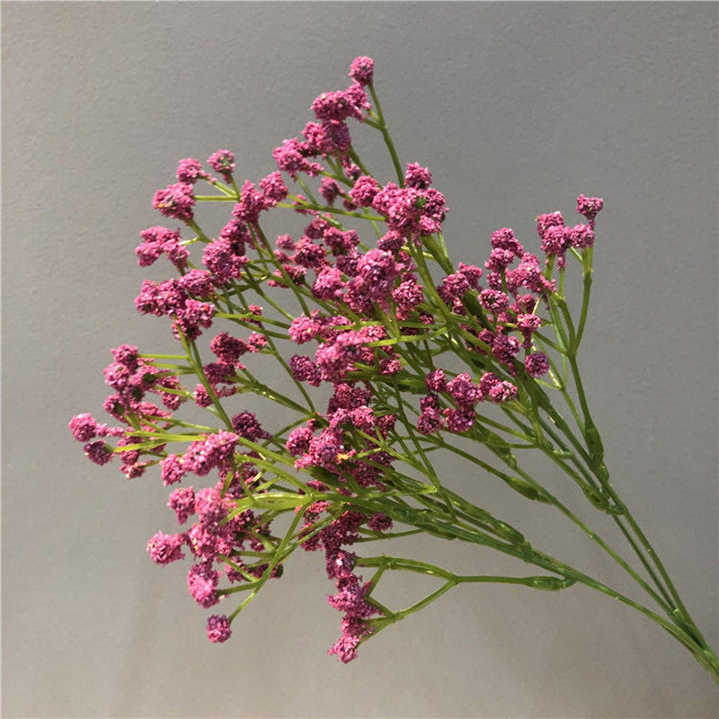 Artificial Flower Bouquet Starry Bubble Star Decor for Home & Party