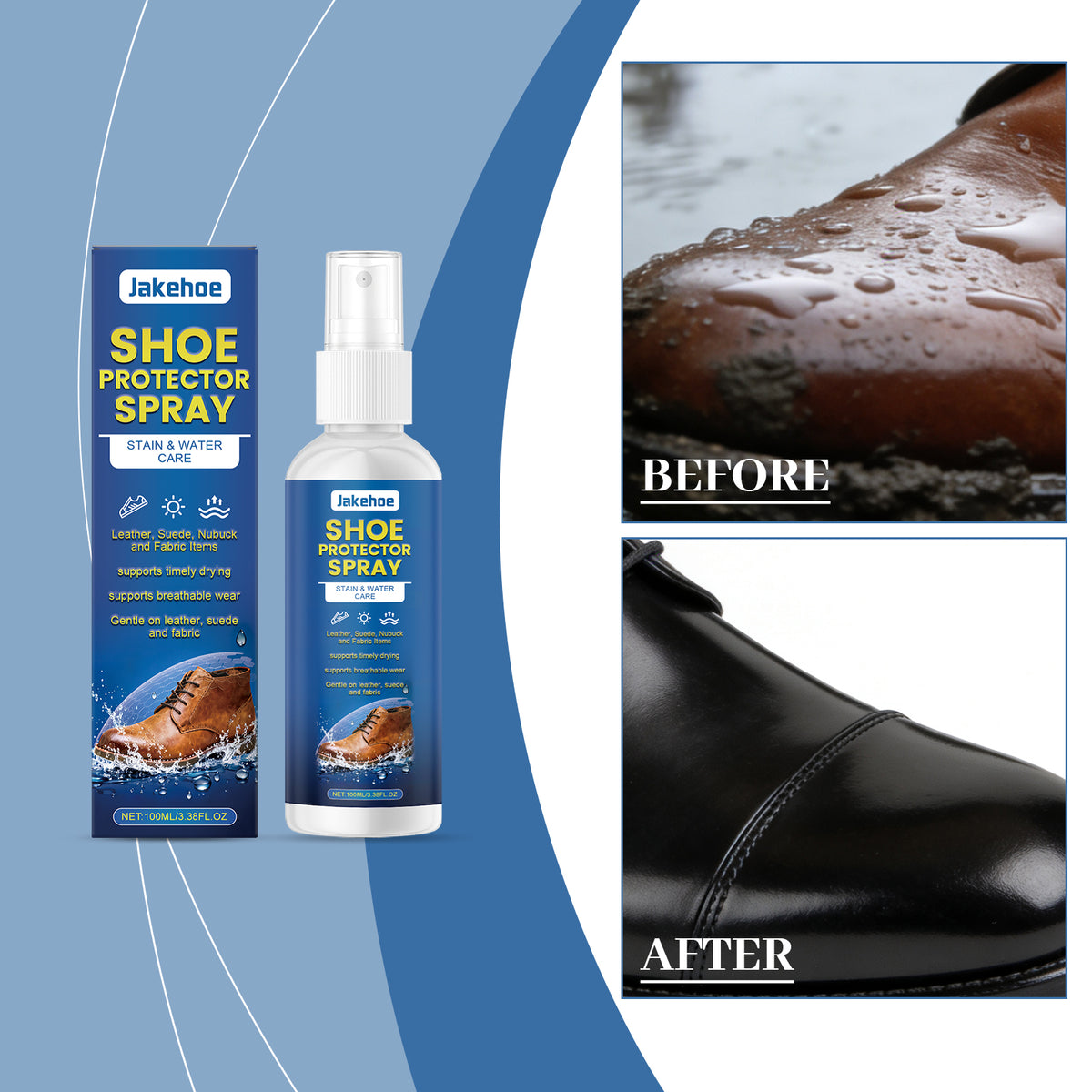 Waterproof Spray for Shoes & Surfaces - 100ml