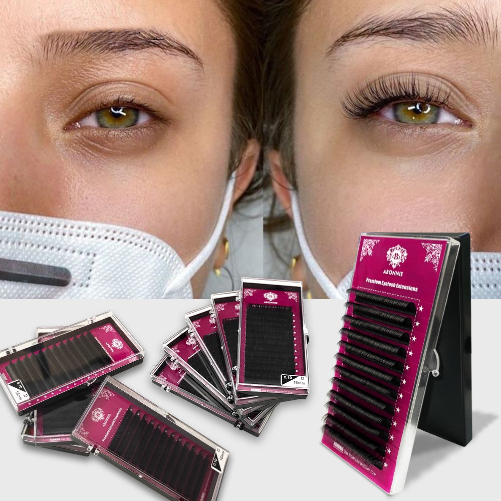 Natural Soft False Eyelashes - Scattered Root Grafting - Multiple Sizes & Styles