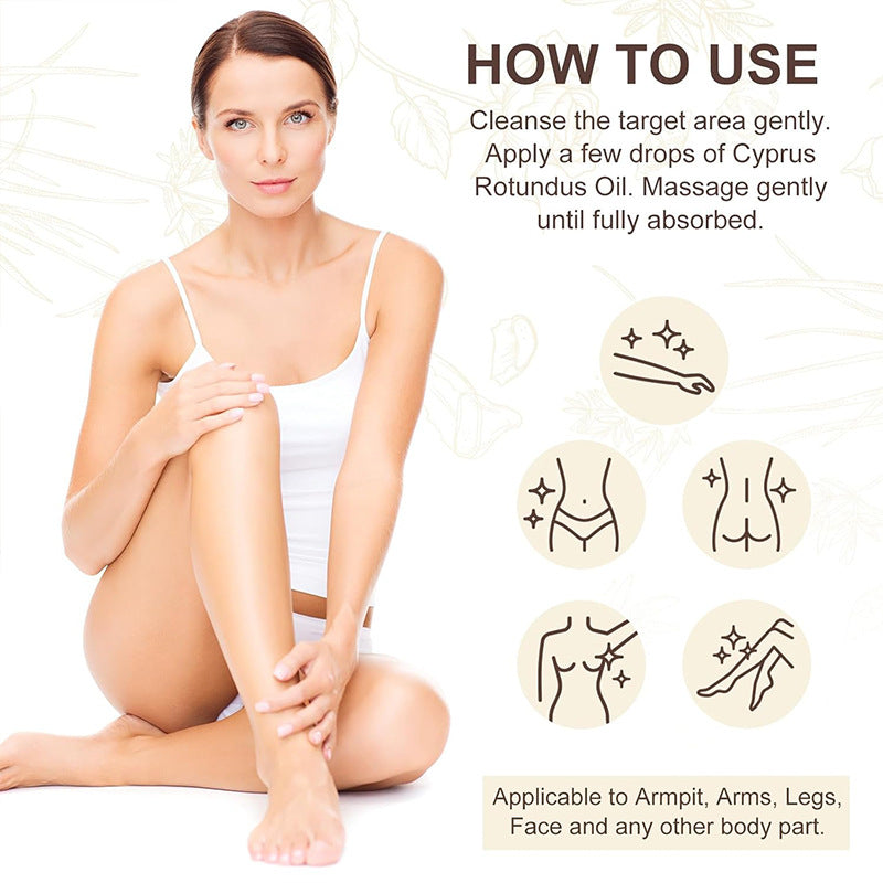 Cyperus Oil Hair Removal Treatment Roller Essence